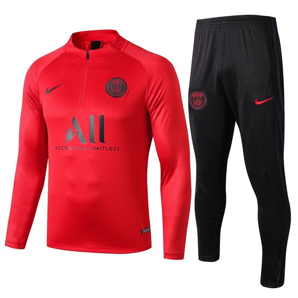 Trainingsanzug Paris Saint Germain 2019-20 Rote Fussballtrikots Günstig